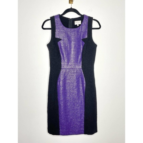 MILLY New York Color Block Sheath Dress - Picture 2 of 5